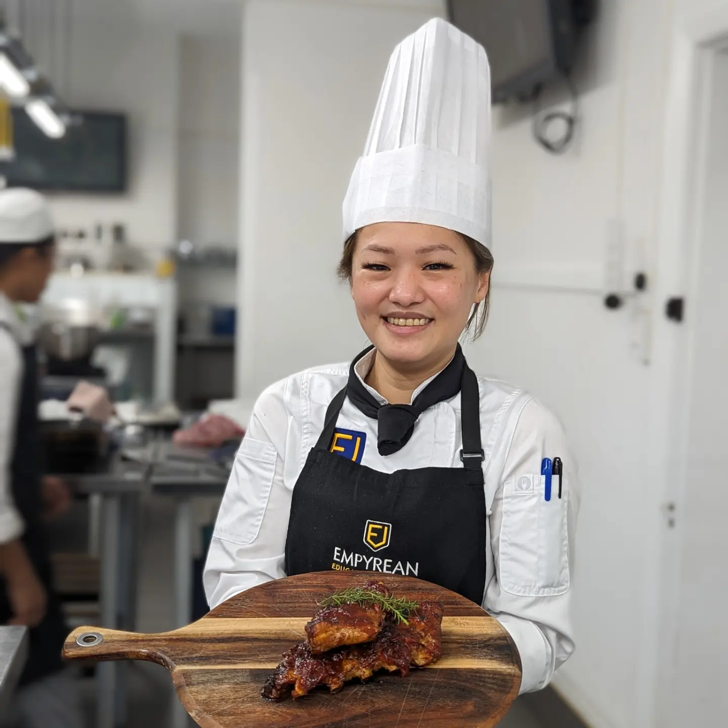 Chef lecturer Amanda